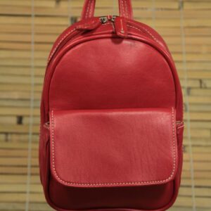 Suzy Small - Cow Leather - Red - Backpack